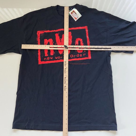 NEW Vintage 1998 NWO Wolfpac T-Shirt Mens XL WCW Wrestling New World Order 90s - Picture 6 of 8